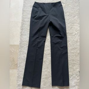 DKNY black stretch nylon dress pants